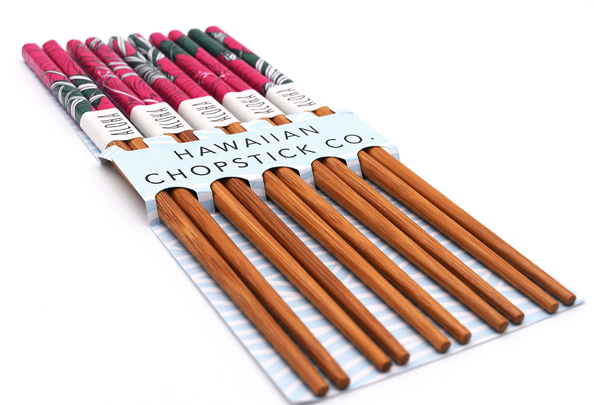 Chopsticks "Aloha Print"