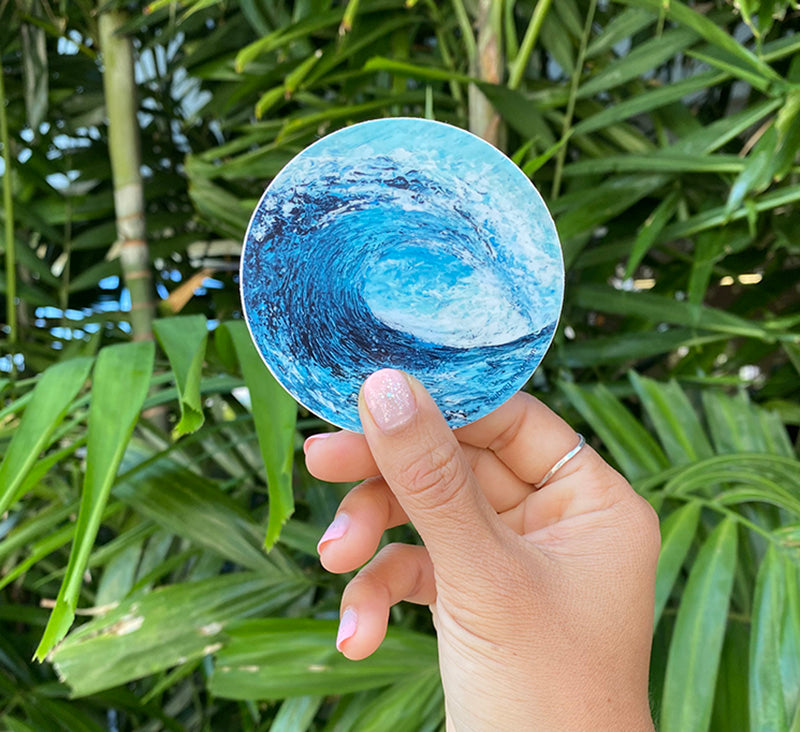Wave Sticker
