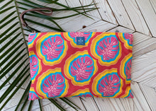 Load image into Gallery viewer, Bright Monstera Pouch (Pencil/Med/Lg)