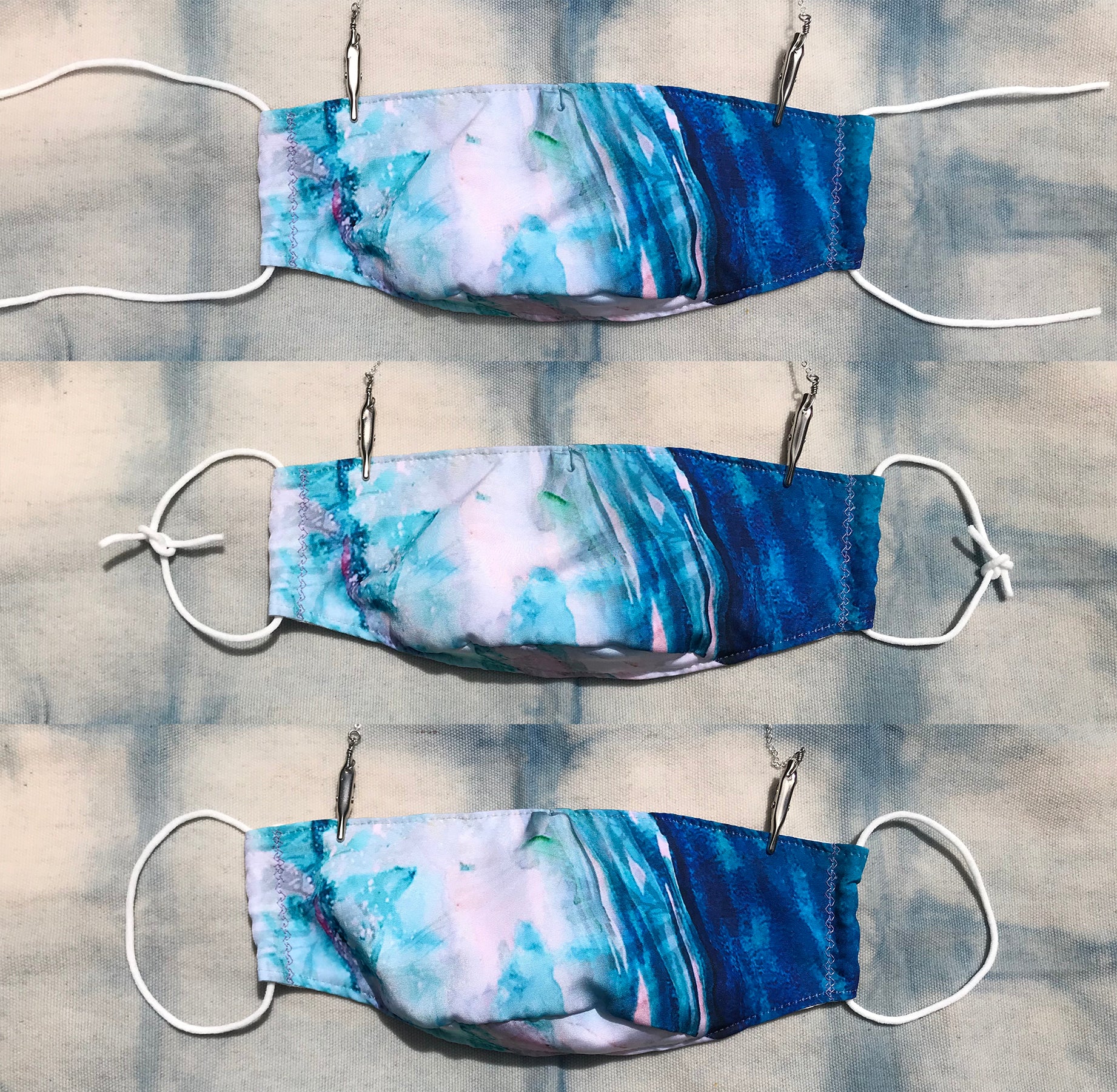 Adult Face Masks - Ocean Prints
