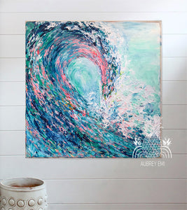 "Tumble" Wave Painting