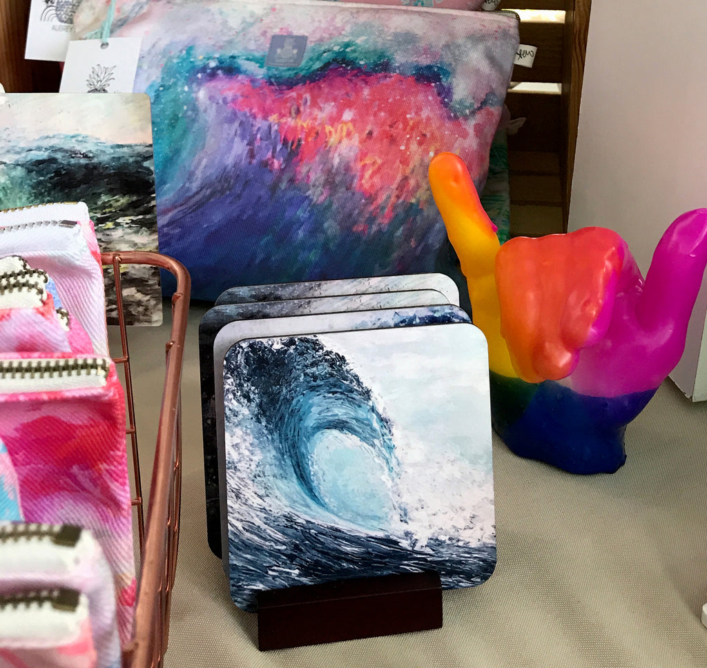 Palette Knife Coasters
