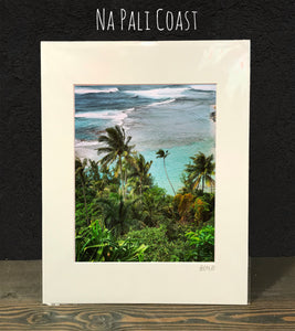 Set of 2: "Na Pali Coast" and "Chinaman's Hat" Wall Art