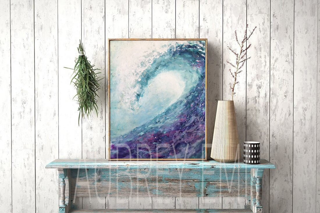 Royal Wave Wall Art