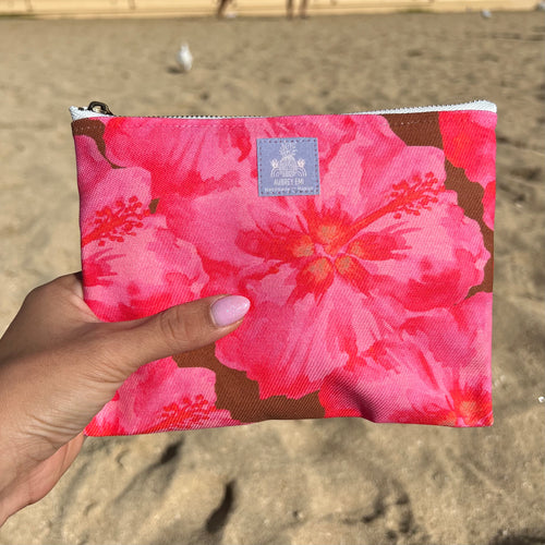 Hibiscus Vibes Small Pouch