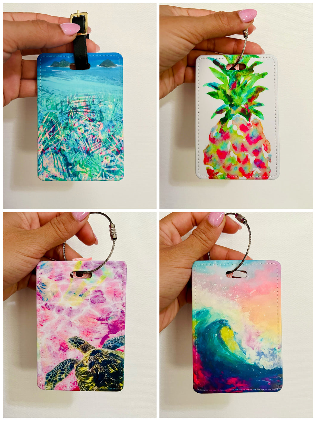 Assorted Luggage Tag Styles