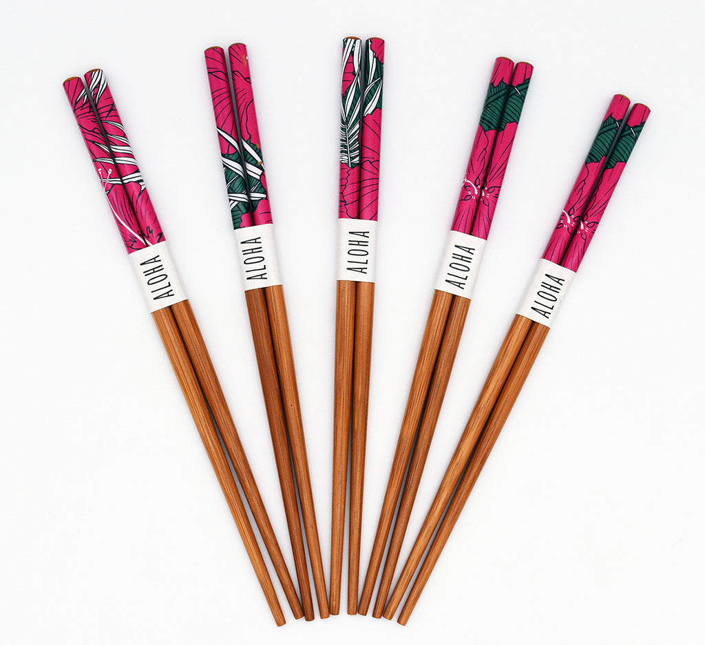 Chopsticks "Aloha Print"